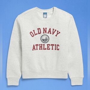 NWT Sz S Old Navy '94 Gender-Neutral Logo-Graphic Sweatshirt 1994 Reissue